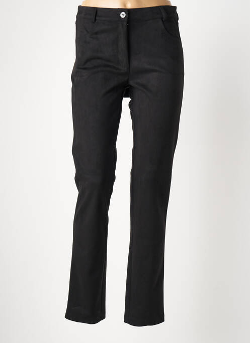Pantalon slim negru TRICOT CHIC femeie