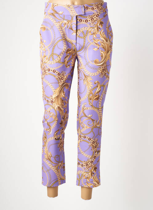 Pantalon 7/8 violet FRACOMINA femeie