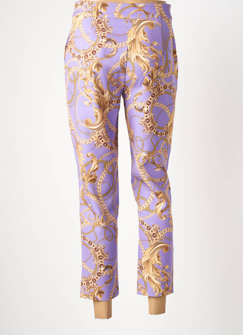 Pantalon 7/8 violet FRACOMINA femeie