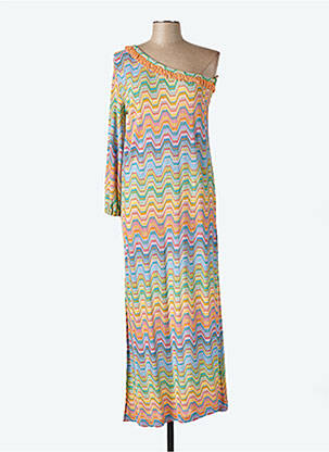 Rochie lungă portocaliu VALERIE KHALFON femeie