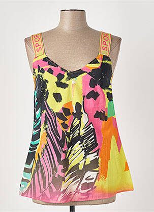 Top galben SPORTALM femeie