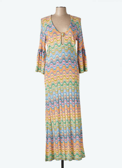 Rochie lungă portocaliu VALERIE KHALFON femeie