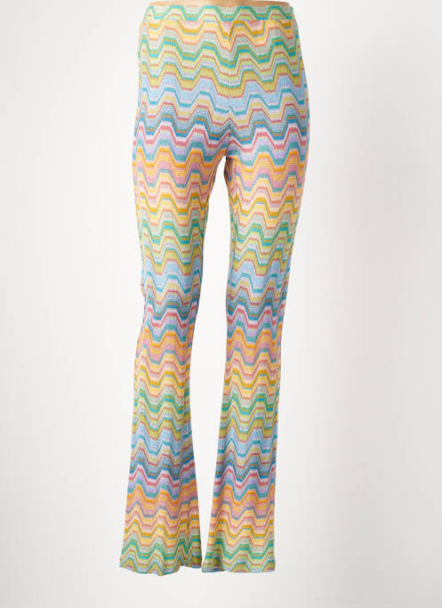 Pantalon evazat albastru VALERIE KHALFON femeie