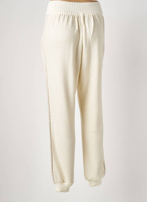 Trening bej TRICOT CHIC femeie