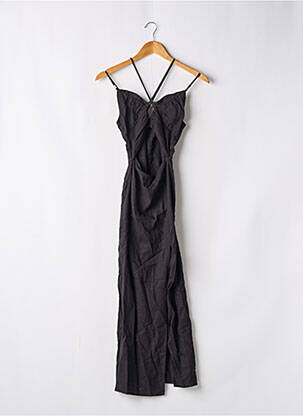 Rochie lungă negru ZARA femeie