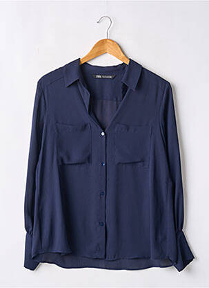 Cămașă albastru ZARA femeie