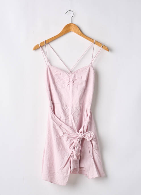 Salopetă scurtă roz ZARA femeie