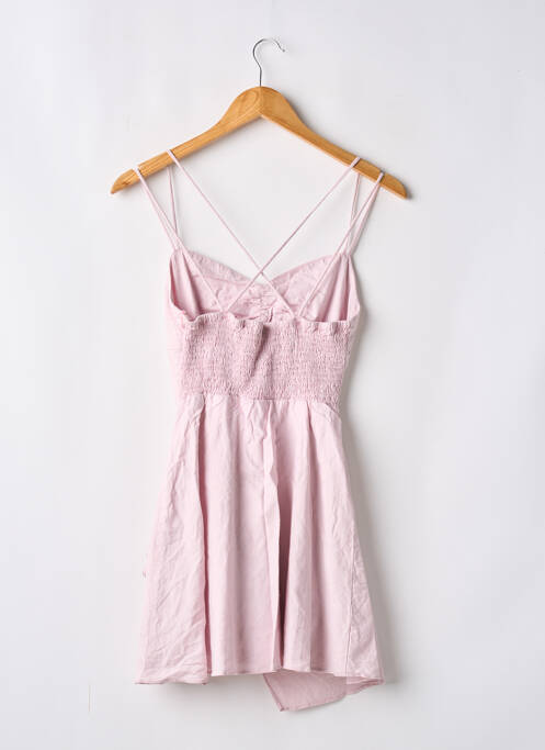 Salopetă scurtă roz ZARA femeie