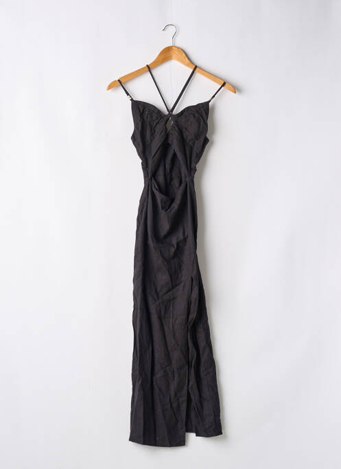 Rochie lungă negru ZARA femeie