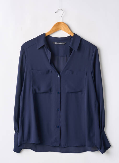 Cămașă albastru ZARA femeie
