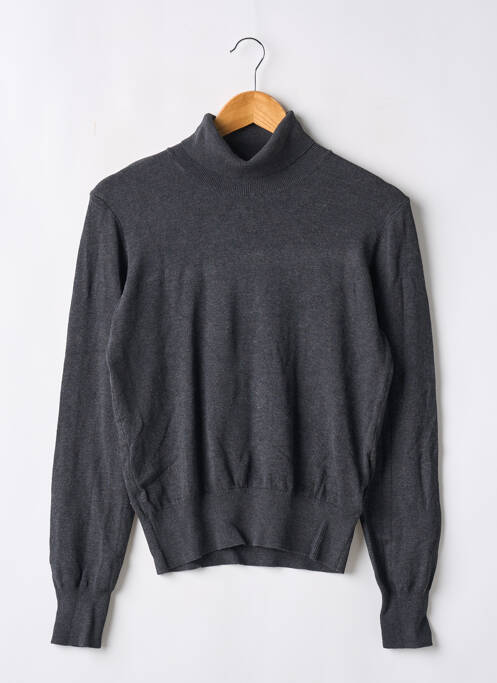 Pulover cu guler înalt gri H&M femeie