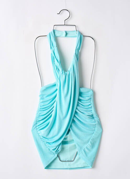 Rochie scurtă albastru SUPERDOWN femeie