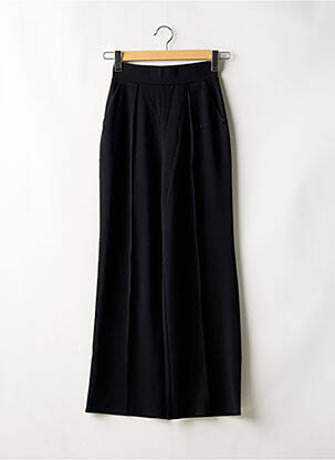 Pantalon drept buzunare negru H&M femeie