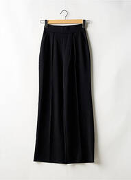 Pantalon drept buzunare negru H&M femeie