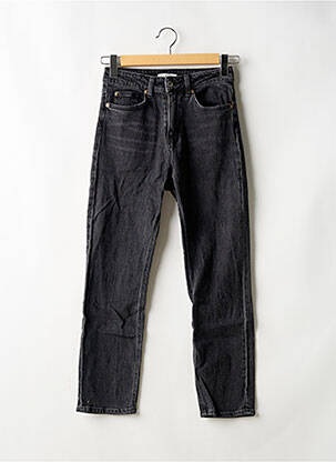 Blugi cu croială slim buzunare negru H&M femeie