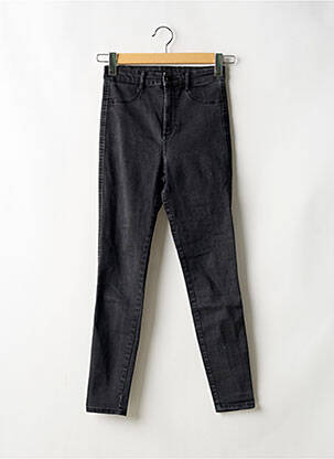 Blugi skinny buzunare negru ZARA femeie