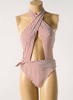 Costum de baie dintr-o singură piesă roșu FOR LOVE & LEMONS femeie