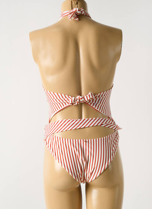 Costum de baie dintr-o singură piesă roșu FOR LOVE & LEMONS femeie