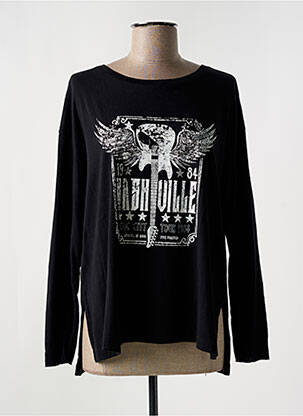 Tricou negru FIVE femeie