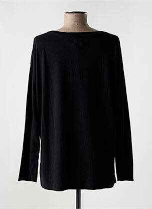 Tricou mâneci lungi mâneci lungi negru FIVE femeie
