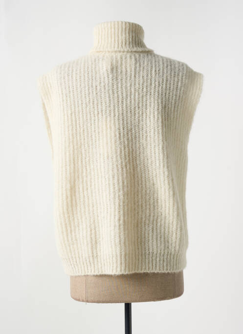 Pulover cu guler înalt bej CHARLIE JOE femeie