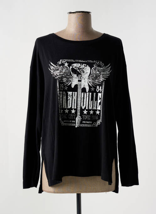 Tricou negru FIVE femeie