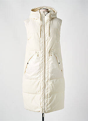 Geacă matlasată alb AFTER LABEL femeie