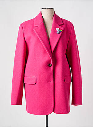 Palton scurt roz LIV BERGEN femeie