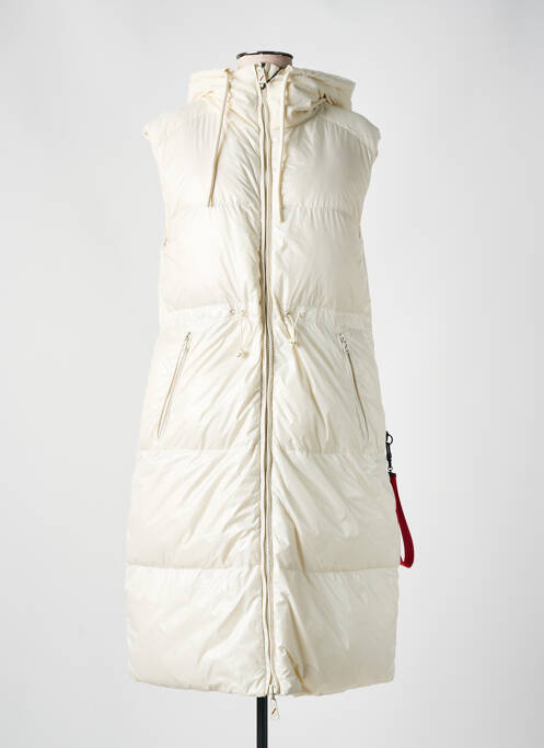 Geacă matlasată alb AFTER LABEL femeie