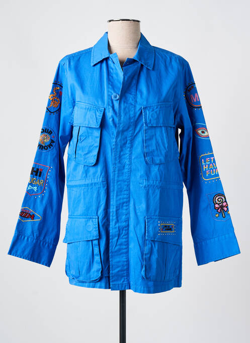 Jachete casual albastru ME369 femeie