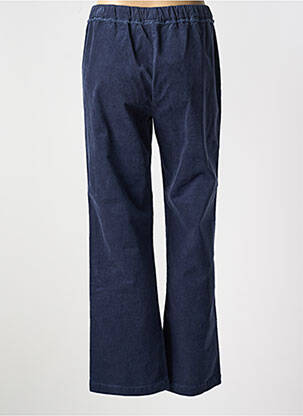 Pantalon drept elasticitate mărime normală albastru ME369 femeie