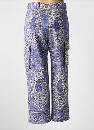 Pantalon cargo croială dreaptă mărime normală violet ANTIK BATIK femeie