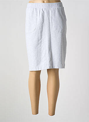 Fustă midi gri PENN & INK N.Y femeie