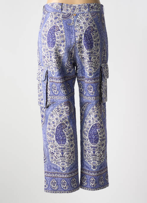 Pantalon cargo violet ANTIK BATIK femeie