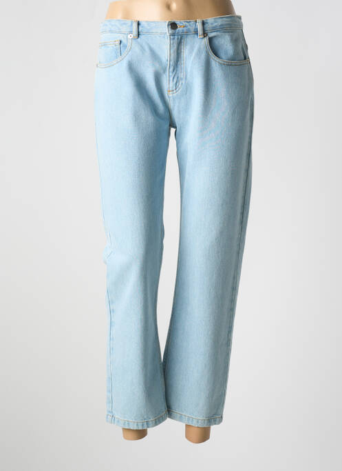 Blugi cu croială dreaptă albastru MODETROTTER femeie