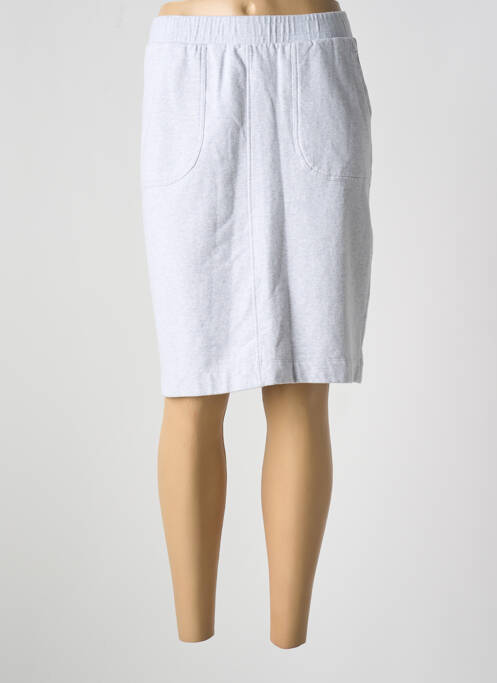 Fustă midi gri PENN & INK N.Y femeie