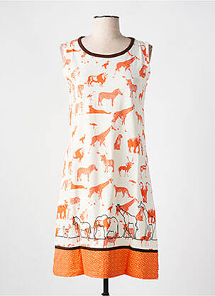 Cămașă de noapte portocaliu ROSE POMME femeie