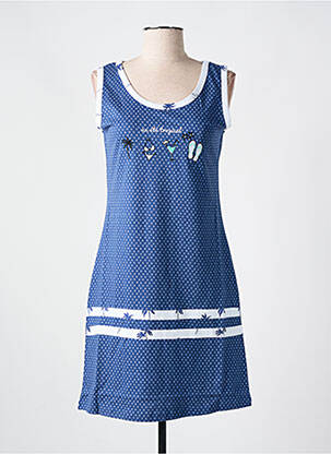 Cămașă de noapte albastru ROSE POMME femeie