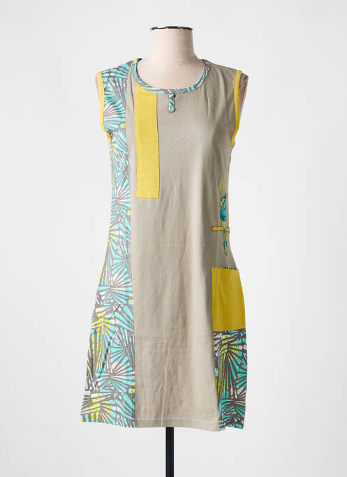 Cămașă de noapte galben ROSE POMME femeie