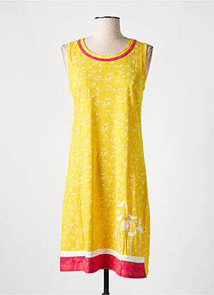 Cămașă de noapte galben ROSE POMME femeie