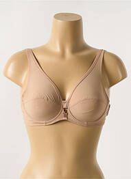 Sutien efect material satinat sutien cupe întregi cu decolteu înalt piele LOUISA BRACQ femme