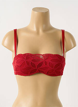 Sutien top sutien push-up top sutien push-up roșu ANTIGEL femeie