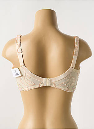 Sutien broderie sutien cupe întregi cu decolteu înalt bej LOUISA BRACQ femeie