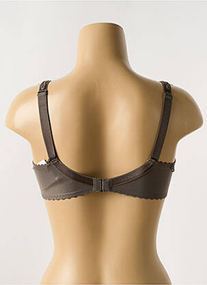 Sutien broderie sutien cupe întregi cu decolteu înalt verde LOUISA BRACQ femeie