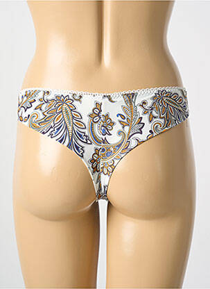 Tanga microfibre bej ANTIGEL femeie