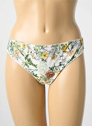 Tanga broderie bej ANTIGEL femeie
