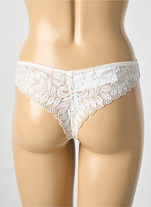 Tanga broderie bej ANTIGEL femeie