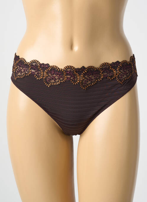 Tanga maro LOUISA BRACQ femeie