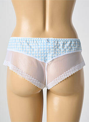 Shorty broderie albastru LOUISA BRACQ femeie