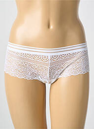 Shorty chilot scurt alb ANTIGEL femme